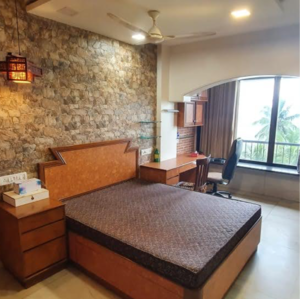 Living Room in 2 BHK Apartment at Dariya Darshan, Versova – for Rent