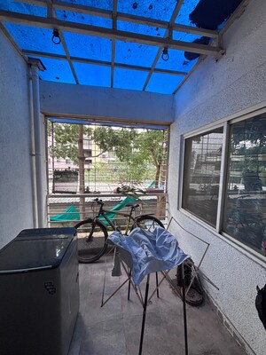 Balcony in 2 BHK Apartment at Chandan Colozium, Wakad – for Sale