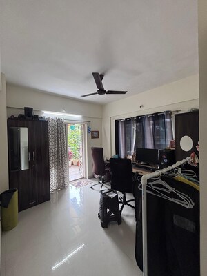 Living Room in 2 BHK Apartment at Chandan Colozium, Wakad – for Sale