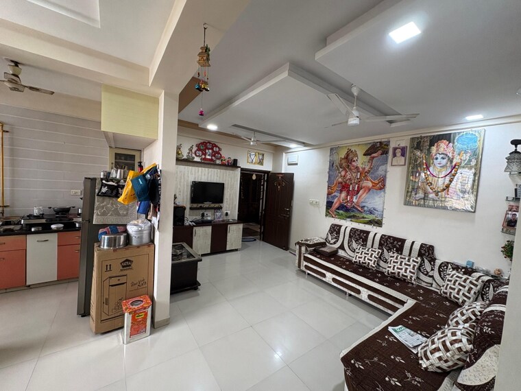 Living Room, chandkheda 2 Bedroom 1062 Sq.Ft. Apartment In Chandkheda Ahmedabad 9309703