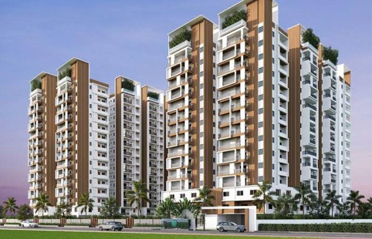Exterior View, miyapur 2 Bedroom 1200 Sq.Ft. Apartment In Miyapur Hyderabad 9309778