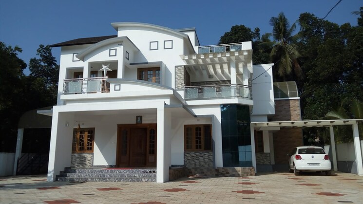 Exterior View, thalore 5 Bedroom 3000 Sq.Ft. Independent House In Thalore Thrissur 9309758