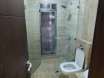 Bathroom in 3 BHK Apartment at Eminente I, Khar West – for Rent