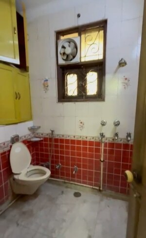 Bathroom in 2 BHK Builder Floor at East Patel Nagar – for Rent