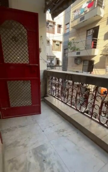 Balcony in 2 BHK Builder Floor at East Patel Nagar – for Rent