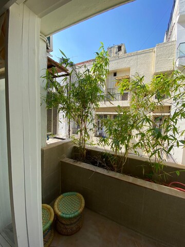 Balcony in 2.5 BHK Apartment at Greater Kailash ii – for Rent