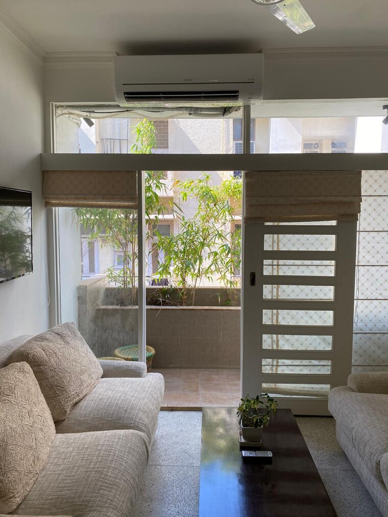 Balcony, greater kailash ii 3 Bedroom 2000 Sq.Ft. Apartment In Greater Kailash ii Delhi 9309895