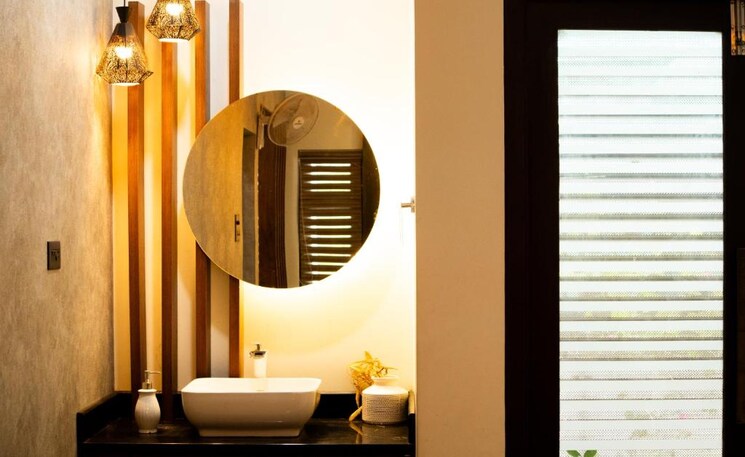 Bathroom, akathethara 3 Bedroom 1300 Sq.Ft. Villa In Akathethara Palakkad 9309896