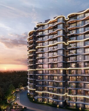 3 BHK Apartment – Exterior View View at Casagrand Estancia, Thanisandra Main Road - for Sale