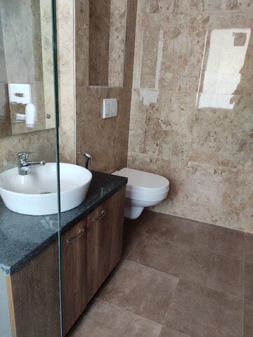 Bathroom in 1 RK Builder Floor at Mohit House, Sushant Lok I – for Rent