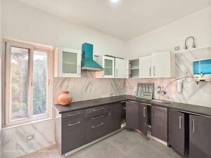 Kitchen in 3 BHK Apartment at Vasant Kunj – for Rent