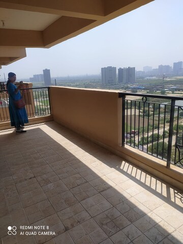 Balcony in 3 BHK Apartment at Gaurs Siddhartham, Siddharth Vihar – for Rent