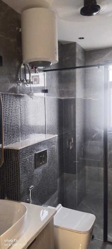 Bathroom in 4 BHK Builder Floor at Ansal Esencia-Mulberry Homes, Sector 67 – for Sale