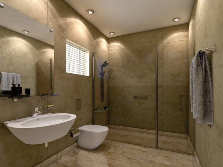 Bathroom, brahma-f-residences 3 Bedroom 1685 Sq.Ft. Apartment In Kalyani Nagar Pune 9310077