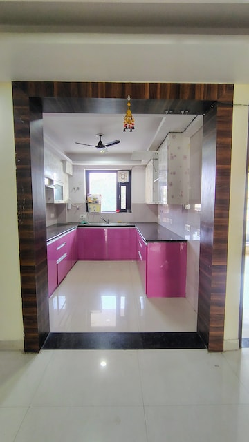 Kitchen in 3 BHK Builder Floor at AEZ Aloha, Sector 57 – for Rent
