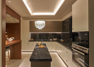 Kitchen in 2 BHK Apartment at Purva Atmosphere, Keshav Nagar – for Sale