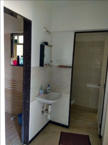 Bathroom in 1 BHK Apartment at Casa Imperia, Wakad – for Rent