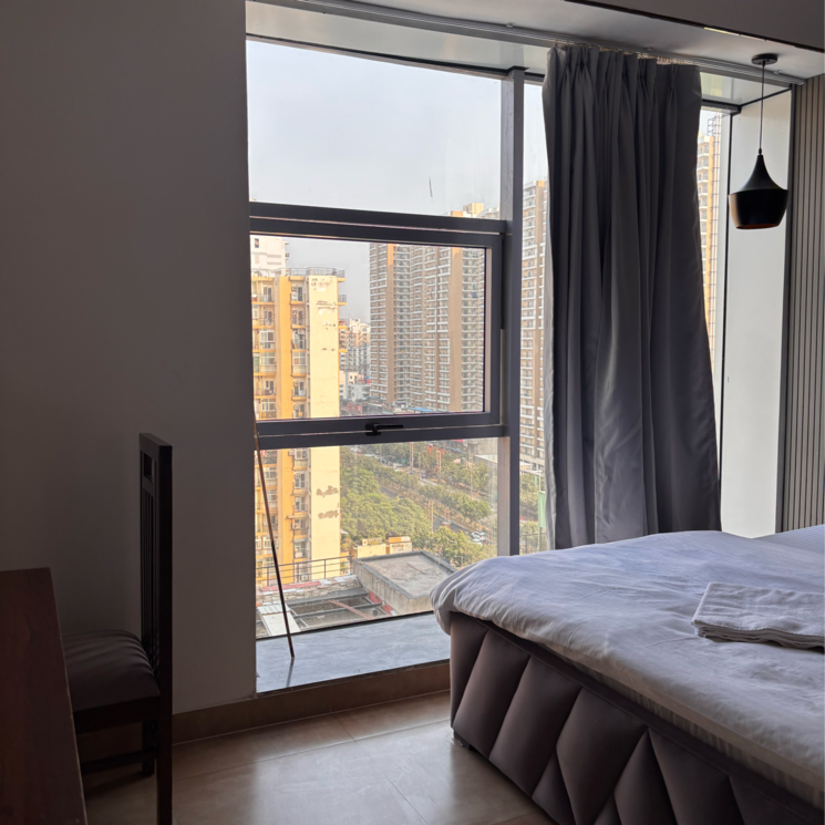 Bedroom, spectrum-metro Studio 600 Sq.Ft. Apartment In Noida Central Noida 9310190