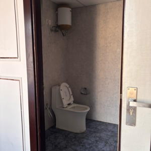 Bathroom in Studio Apartment at Spectrum@Metro, Noida Central – for Rent