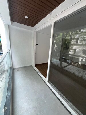 Balcony in 4 BHK Apartment at Kusum Kunj, Prabhat Road – for Sale