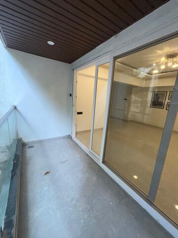 Balcony in 4 BHK Apartment at Kusum Kunj, Prabhat Road – for Sale