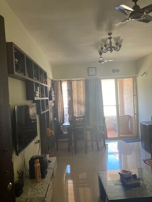 Living Room in 2 BHK Apartment at Imperal Alassio Residency, Ravet – for Rent