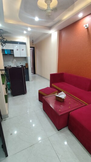 Living Room in 2 BHK Builder Floor at Dwarka Mor – for Rent