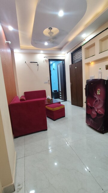Living Room in 2 BHK Builder Floor at Dwarka Mor – for Rent