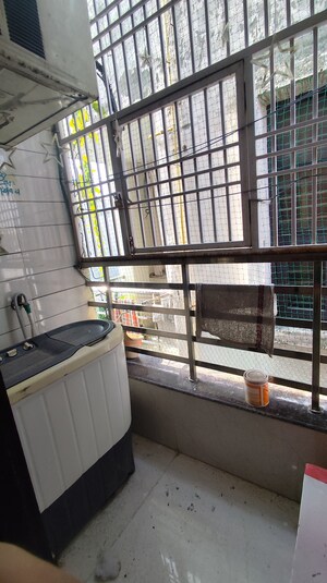 Balcony in 2 BHK Builder Floor at Dwarka Mor – for Rent