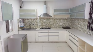 Kitchen in 4 BHK Apartment at Jayabheri Orange County, Gachibowli – for Rent