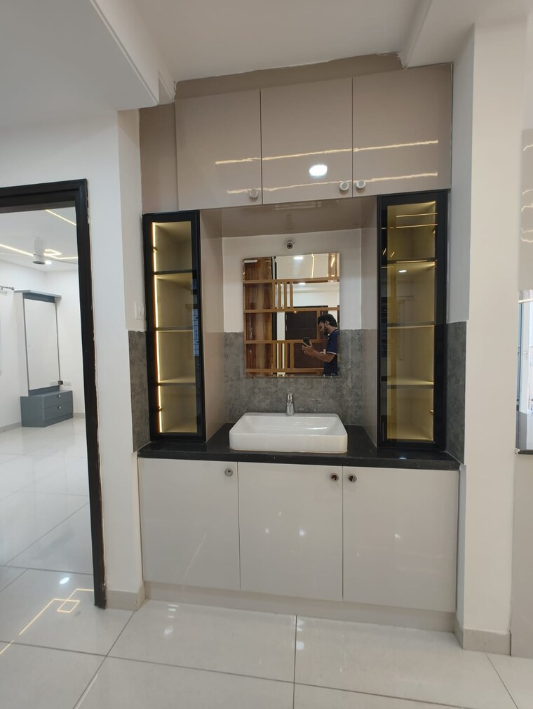 Kitchen, aakriti-miro 3 Bedroom 2036 Sq.Ft. Apartment In Nallagandla Hyderabad 9310261