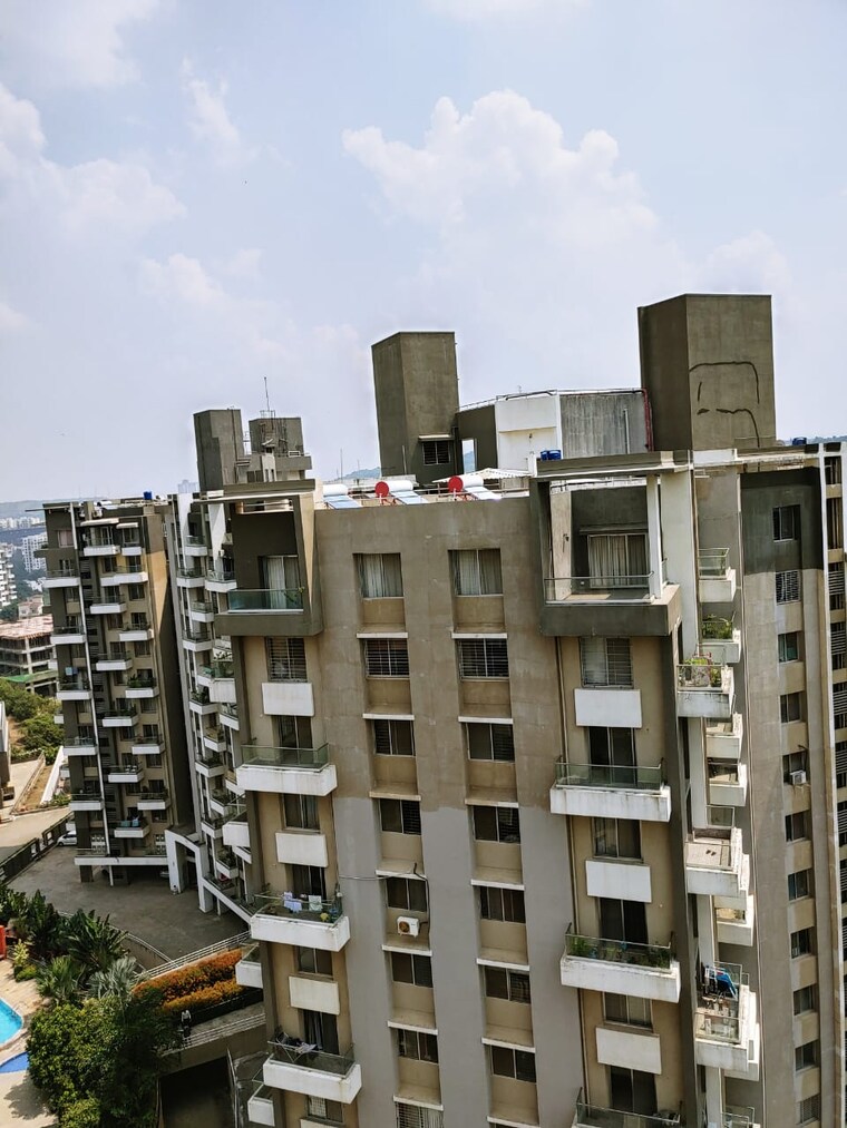 Exterior View, axis-paradigm-whistling-meadows 3 Bedroom 1300 Sq.Ft. Apartment In Paud Road Pune 9310244