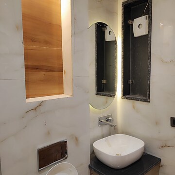 Bathroom in 3 BHK Builder Floor at Kohli One Malibu Town, Malibu Town – for Rent
