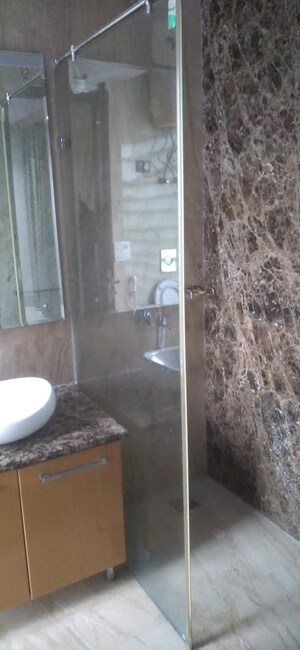 Bathroom in 4 BHK Builder Floor at Panchsheel Enclave – for Rent