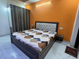 Bedroom in 1 BHK Builder Floor at Ansal Sushant Apartments, Sushant Lok I – for Rent