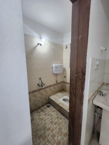 Bathroom in 2 BHK Apartment at Spring Glory Co-Operative Society, Kharadi – for Rent