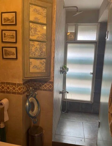 Bathroom in 1 BHK Apartment at Indralok Heights, Bhayandar East – for Rent