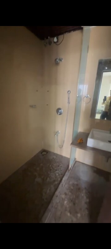 Bathroom in 2 BHK Apartment at Satellite Tower, Goregaon East – for Rent