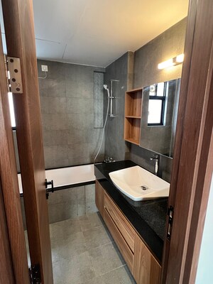 Kitchen in 3 BHK Apartment at Krisumi Waterfall Residences, Sector 36a – for Rent