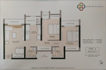 3 BHK Apartment For Sale in JP North Euphoria, Mira Road