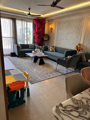 Living Room in 3 BHK Builder Floor at Veera Safdarjung Enclave, Safdarjung Enclave – for Sale