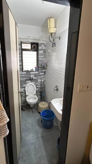 Bathroom in 1 BHK Apartment at Lodha Park CHS, Bhayandar East – for Sale