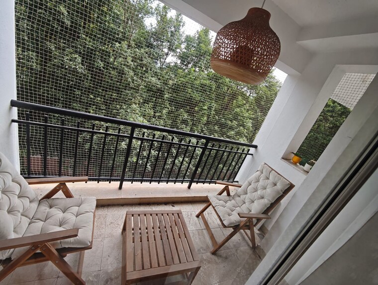 Balcony, prestige-wellington-park 2 Bedroom 1400 Sq.Ft. Apartment In Jalahalli Bangalore 9304076