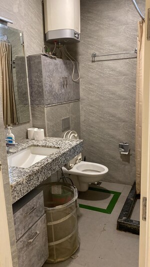 Bathroom in 3 BHK Apartment at M3M Merlin, Sector 67 – for Rent