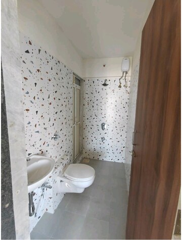 Bathroom in 1 BHK Apartment at Raunak Residency Thane, Pokhran Road No One – for Sale