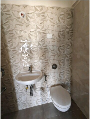 Bathroom in 1 BHK Apartment at Raunak Residency Thane, Pokhran Road No One – for Sale