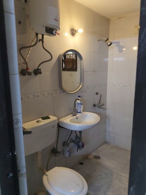 Bathroom in 2 BHK Apartment at IRWO Westend Towers, Sector 47 – for Rent