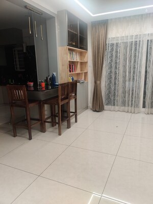 Living Room in 3 BHK Apartment at Lansum Etania, Gachibowli – for Rent