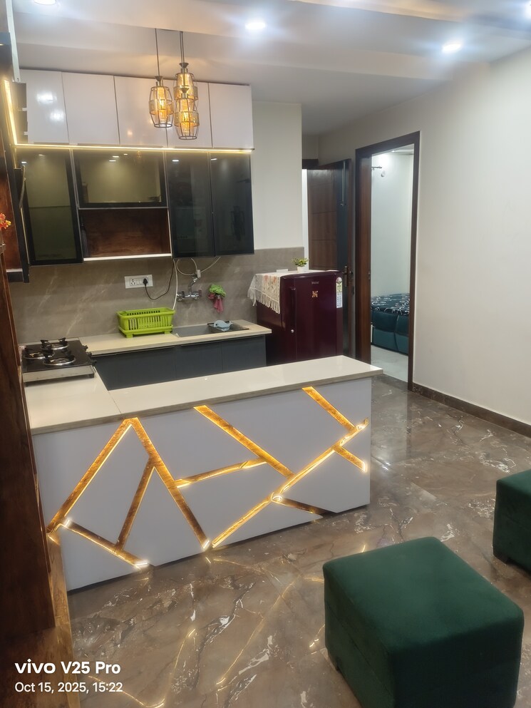 Kitchen, sa-homes-i 3.5 Bedroom 770 Sq.Ft. Builder Floor In Uttam Nagar Delhi 9310697