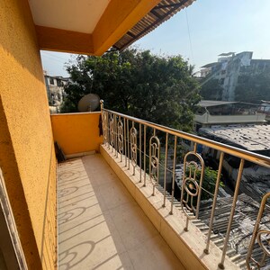 Balcony in 1 BHK Apartment at Kopar Khairane Sector 19 – for Rent